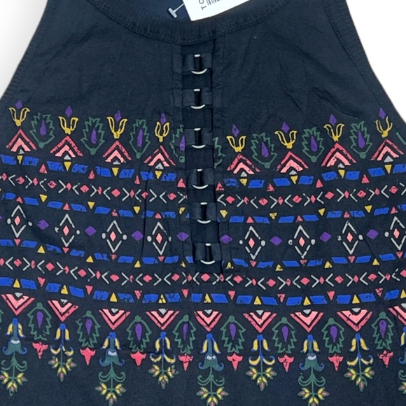 Torrid Black Geo Print O-Ring Goddess Tank size 1X - Picture 5 of 12